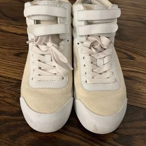 Rag and Bone white high tops - 37.5